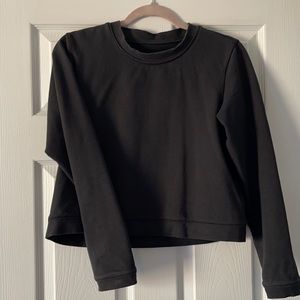 Lululemon cropped sweatshirt, size 6, mint condition